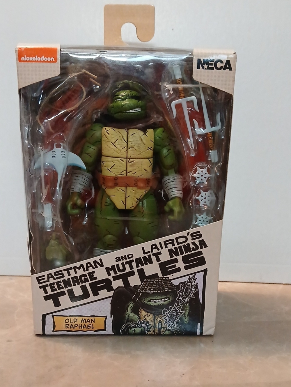 Teenage Mutant Ninja Turtles Old Man Raphael Action Figure - Green